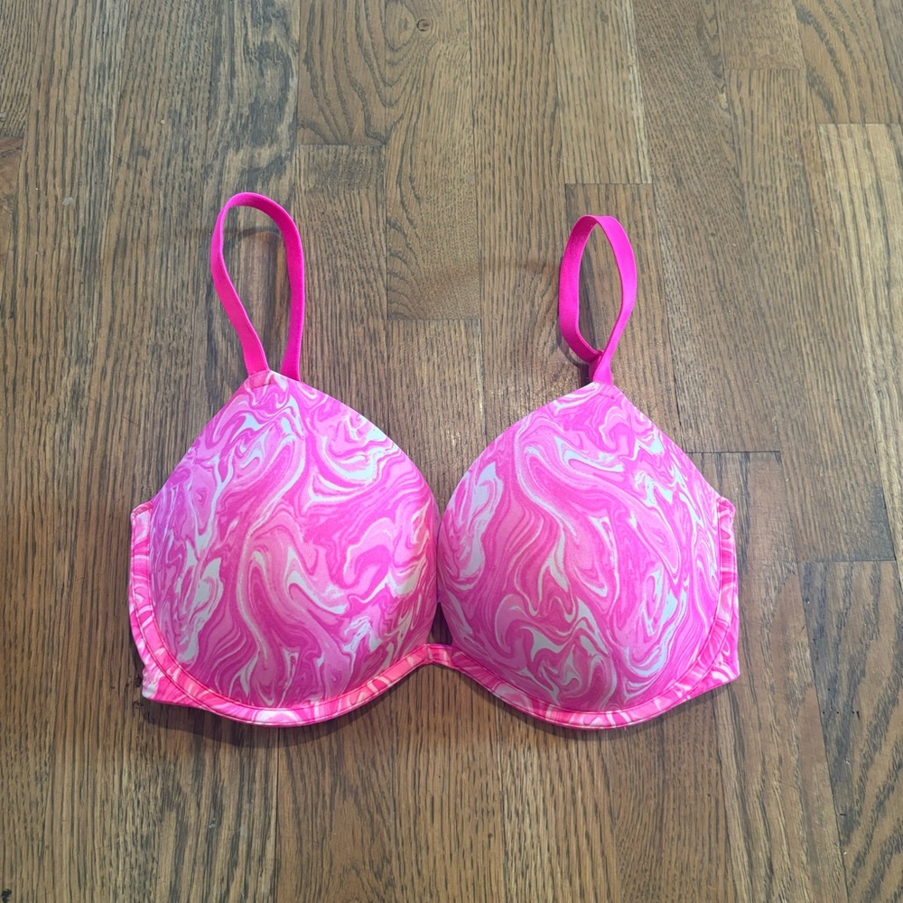 Victoria's Secret PINK Wear Everywhere Super Push-Up Bra 34DD